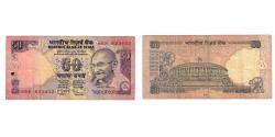 World Coins - Banknote, India, 50 Rupees, 2012, KM:104a, EF(40-45)