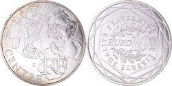 World Coins - France, 10 Euro, Centre, Euros des régions, 2012, FDC, , Silver