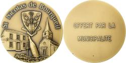 World Coins - France, Medal, Ville de Saint Nicolas de Bourgueil, Bronze, Pichard,