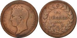 World Coins - Coin, Monaco, Honore V, Decime, 1838, Monaco, , Copper, KM:97.1