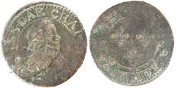 World Coins - Coin, FRENCH STATES, NEVERS & RETHEL, Charles of Gonzaga, Double Tournois, 1634