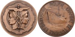 World Coins - France, Medal, Chambre de Commerce et d'Industrie de Rouen, 1978, Bronze