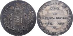 World Coins - France, Medal, Ecole Nationale de Musique de Calais, Cinquantenaire, 1914