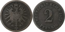 World Coins - Germany, 2 Pfennig, 1873