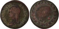 World Coins - Coin, France, Dupré, 5 Centimes, AN 8, Metz, , Bronze, KM:640.2, Le