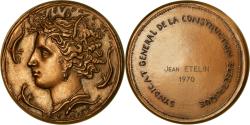 World Coins - France, Medal, Syndicat Général de la Construction Electrique, 1969,
