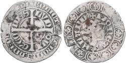 World Coins - Coin, France, Flanders, Louis II de Mâle, Gros, 1346-1384, , Silver