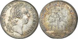 World Coins - France, Token, Louis XV, Maison du Roi, Syndics Généraux, 1737, Silver