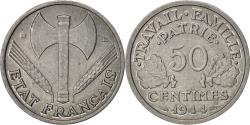 World Coins - Coin, France, Bazor, 50 Centimes, 1944, Beaumont le Roger, , Aluminum