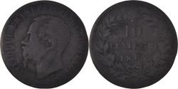 World Coins - Coin, Italy, Vittorio Emanuele II, 10 Centesimi, 1867, Strasbourg,