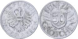World Coins - Austria, 50 Groschen, 1947, Aluminum, , KM:2870