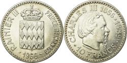 World Coins - Coin, Monaco, Rainier III, 10 Francs, 1966, , Silver, KM:146