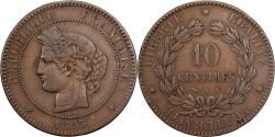 World Coins - France, 10 Centimes, Cérès, 1895, Paris, Bronze, , Gadoury:265a