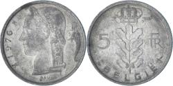 World Coins - Belgium, 5 Francs, 5 Frank, 1976