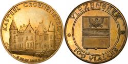 World Coins - Belgium, Token, 100 Vlaskes - Vlezenbeek, 1983, Copper,