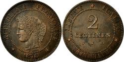 World Coins - Coin, France, Cérès, 2 Centimes, 1878, Bordeaux, , Bronze, KM:827.2