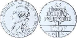 World Coins - France, 100 Francs, La Fayette, 1987, MDP, Piéfort, BU, Silver,