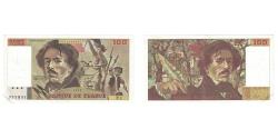 World Coins - France, 100 Francs, Delacroix, 1978, P.1 333951, EF(40-45), Fayette:69.01e