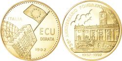 World Coins - Italy, Medal, Ecu, 35eme Anniversario Fondazione C.E.E, Politics, 1992
