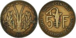 World Coins - Coin, West African States, 5 Francs, 1969