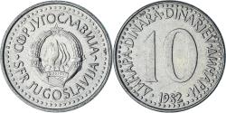 World Coins - Yugoslavia, 10 Dinara, 1982
