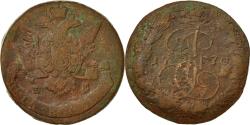 World Coins - Coin, Russia, Catherine II, 5 Kopeks, 1770, Ekaterinbourg, , Copper