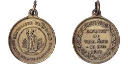 World Coins - France, Medal, Banquet de Vendôme, 1848, Brass,