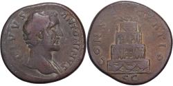 Ancient Coins - Divus Antoninus Pius, Sestertius, 161, Rome, Bronze, , RIC:1266