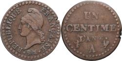 World Coins - France, Centime, Dupré, An 6 (1798), Paris, Bronze, , Gadoury:76
