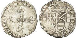 World Coins - Coin, France, Henri IV, 1/8 Ecu, 1605, Morlaas, , Silver