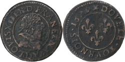 World Coins - France, Louis XIII, Double Tournois, 1629, Lyon, Copper, , Gadoury:8