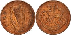 World Coins - Coin, IRELAND REPUBLIC, 2 Pence, 2000