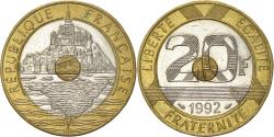 World Coins - Coin, France, 20 Francs, 1992