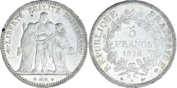 World Coins - Coin, France, Hercule, 5 Francs, 1876, Paris, , Silver, KM:820.1