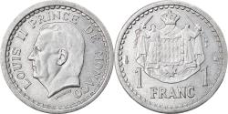 World Coins - Coin, Monaco, 1 Franc, Undated (1943), , Aluminum, Gadoury:MC131