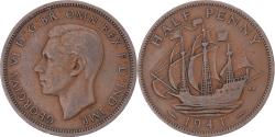 World Coins - Coin, Great Britain, 1/2 Penny, 1941