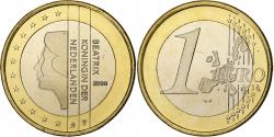 World Coins - Netherlands, Beatrix, Euro, Proof, 2000, Utrecht, Bi-Metallic,