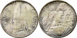 World Coins - Coin, VATICAN CITY, Paul VI, 500 Lire, 1966, Roma, , Silver, KM:91
