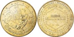World Coins - France, Token, Disneyland n°22 - Mickey Sorcier, 2011, Copper-nickel Aluminium