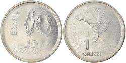 World Coins - Coin, Brazil, Cruzeiro, 1972, die adjustment strike error, , Nickel