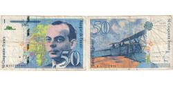 World Coins - France, 50 Francs, St Exupéry, 1997, M042259898, VF(20-25)
