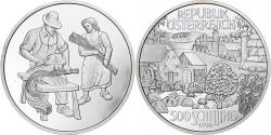 World Coins - Austria, 500 Schilling, 1996, Vienna, Proof, Silver, , KM:3035