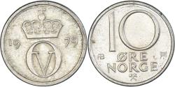 World Coins - Norway, 10 Öre, 1979