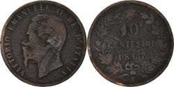 World Coins - Coin, Italy, 10 Centesimi, 1867