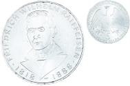 World Coins - Coin, GERMANY - FEDERAL REPUBLIC, 5 Mark, 1968, Hamburg, Germany,