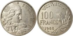 World Coins - Coin, France, Cochet, 100 Francs, 1958, Beaumont - Le Roger,