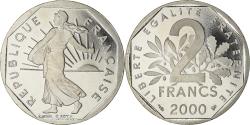 World Coins - Coin, France, Semeuse, 2 Francs, 2000, Paris, Proof / BE, , Nickel