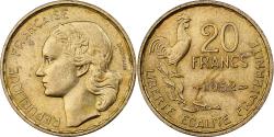 World Coins - France, 20 Francs, Guiraud, 1952, Paris, Aluminum-Bronze, , KM:917.1