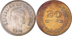 World Coins - Coin, Colombia, 20 Centavos, 1971
