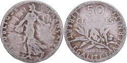 World Coins - France, 50 Centimes, Semeuse, 1898, Paris, Silver, , Gadoury:420, KM:854